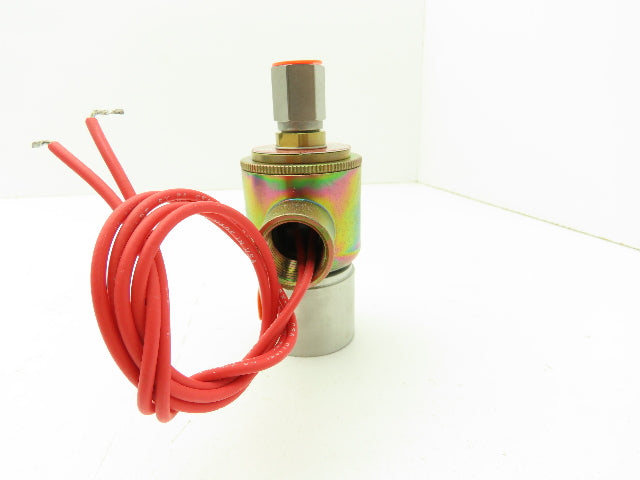 Honeywell Skinner X5L36980 Solenoid Valve 3-Way NC 120VDC 150PSI 1/4" NPT