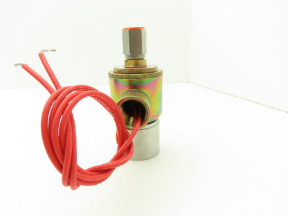 Honeywell Skinner X5L36980 Solenoid Valve 3-Way NC 120VDC 150PSI 1/4" NPT