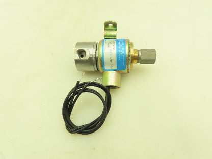 Honeywell Skinner X5L16110 Solenoid Valve 3-Way NC 120V 100 PSI 1/4" NPT