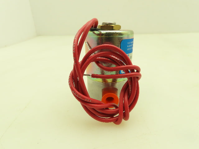 Honeywell Skinner V52DA1006 Solenoid Valve 2-Way NC 24VDC Coil 1/8" NPT