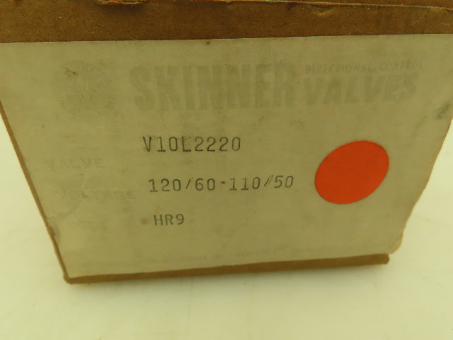Honeywell Skinner V10L2220 Solenoid Valve 3-Way 120V 1000 PSI 1/16" Orifice