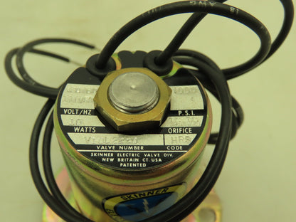 Honeywell Skinner V10L2220 Solenoid Valve 3-Way 120V 1000 PSI 1/16" Orifice