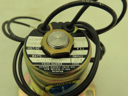 Honeywell Skinner V10L2220 Solenoid Valve 3-Way 120V 1000 PSI 1/16" Orifice