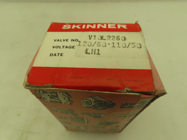 Honeywell Skinner V10L2260 Solenoid Valve 3-Way 120V 1000 PSI