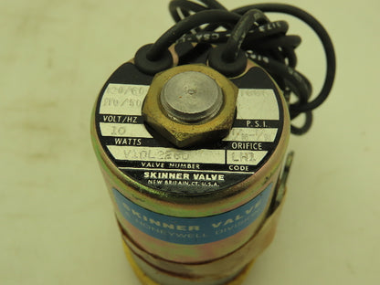 Honeywell Skinner V10L2260 Solenoid Valve 3-Way 120V 1000 PSI
