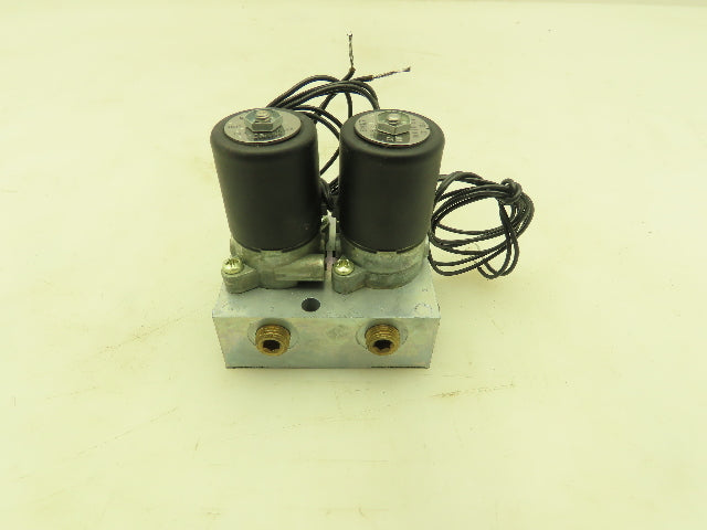 Honeywell Skinner MBD009 Solenoid Valve 4-Way Assembly NO 12VDC 150 PSI MBD005