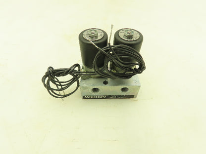 Honeywell Skinner MBD009 Solenoid Valve 4-Way Assembly NO 12VDC 150 PSI MBD005