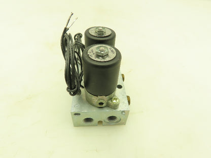 Honeywell Skinner MBD009 Solenoid Valve 4-Way Assembly NO 12VDC 150 PSI MBD005
