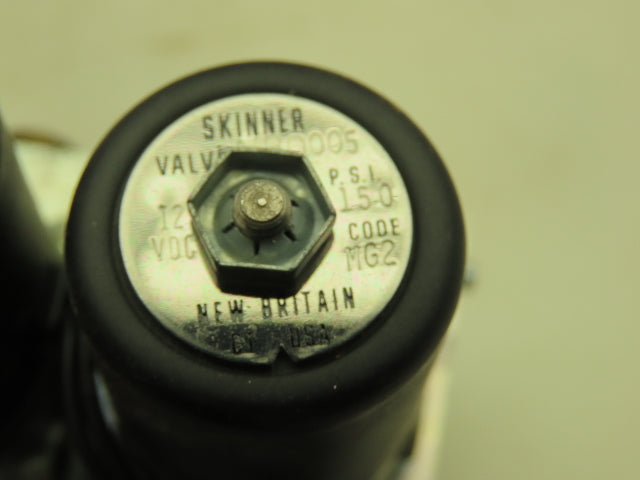 Honeywell Skinner MBD009 Solenoid Valve 4-Way Assembly NO 12VDC 150 PSI MBD005