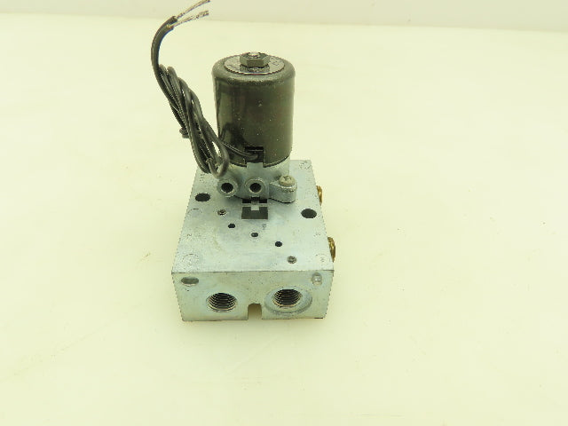 Honeywell Skinner MB D 009 Solenoid Valve 4-Way 120V 150 PSI 1/8" NPT