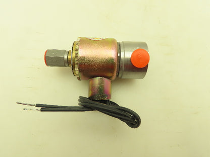 Honeywell Skinner X5R71900 Solenoid Valve 3-Way NC 6VDC 40-80 PSI 1/4" NPT