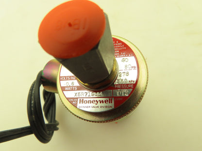 Honeywell Skinner X5R71900 Solenoid Valve 3-Way NC 6VDC 40-80 PSI 1/4" NPT