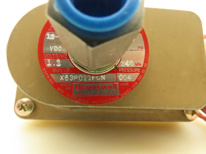 Honeywell Skinner X53P011FCN Solenoid Valve 3-Way NC 12-48VDC 50 PSI 1/4" NPT