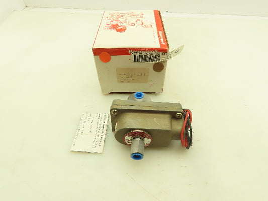 Honeywell Skinner X53P011FCN Solenoid Valve 3-Way NC 12-48VDC 50 PSI 1/4" NPT