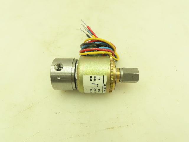 Honeywell Skinner X5W66130 Solenoid Valve 3-Way NC 120/240V 75 PSI 1/4" NPT