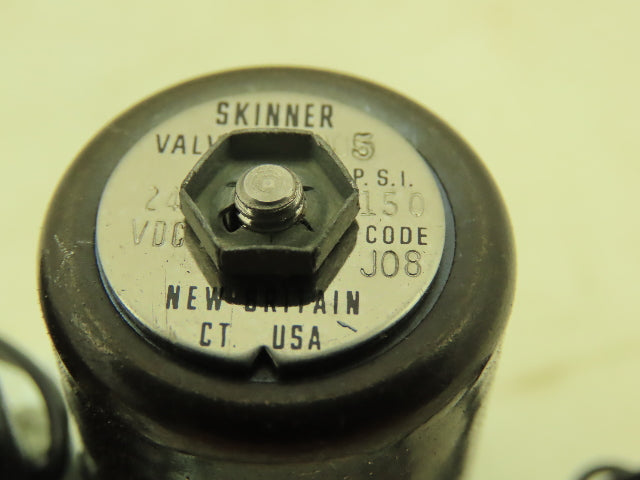Honeywell Skinner MBD-009 Solenoid Valve 4-Way 24VDC 150 PSI 1/4" NPT MBD005