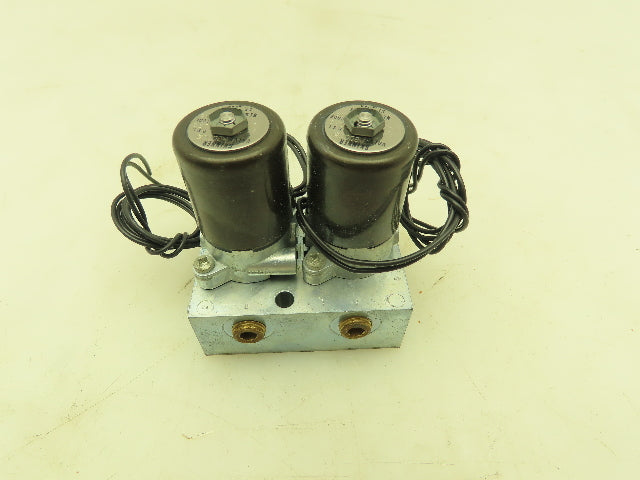 Honeywell Skinner MBD-009 Solenoid Valve 4-Way 24VDC 150 PSI 1/4" NPT MBD005