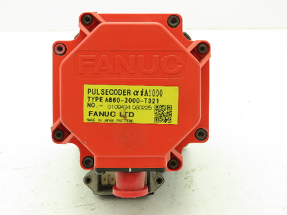 Fanuc A2/5000IS AC Servo Motor AO6B-0212-B200#0100-R  Encoder A860-2000-T321