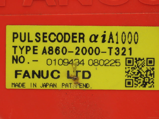 Fanuc A2/5000IS AC Servo Motor AO6B-0212-B200#0100-R  Encoder A860-2000-T321