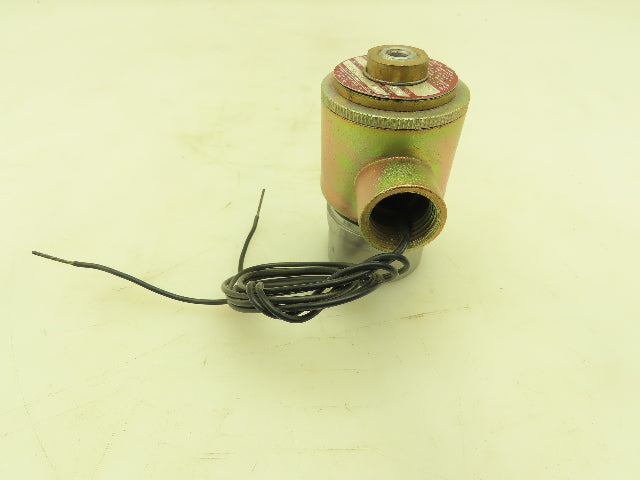 Honeywell Skinner V5H68350 Solenoid Valve 3-Way NC 24VDC 50 PSI 1/4" NPT