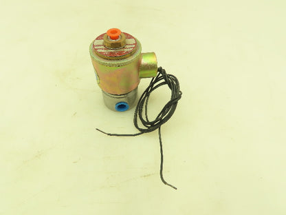 Honeywell Skinner V5H68350 Solenoid Valve 3-Way NC 24VDC 50 PSI 1/4" NPT