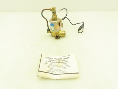 Honeywell Skinner RP1HX37 Pneumatic Air Solenoid Valve 24VDC 5-150 PSI 1/4" NPT