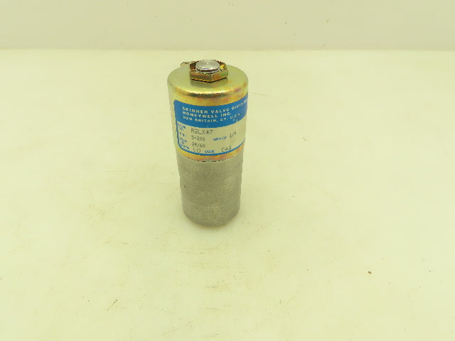 Honeywell Skinner R2LX47 Solenoid Valve 2-Way NC 24VAC 60Hz 5-200 PSI 1/4" NPT