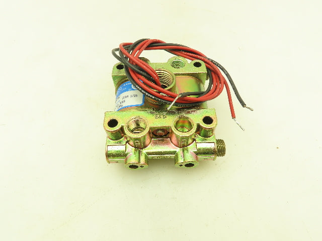 Honeywell Skinner V9LHRN13C Solenoid Valve 4-Way NC/NC 120V 150 PSI 1/4" NPT