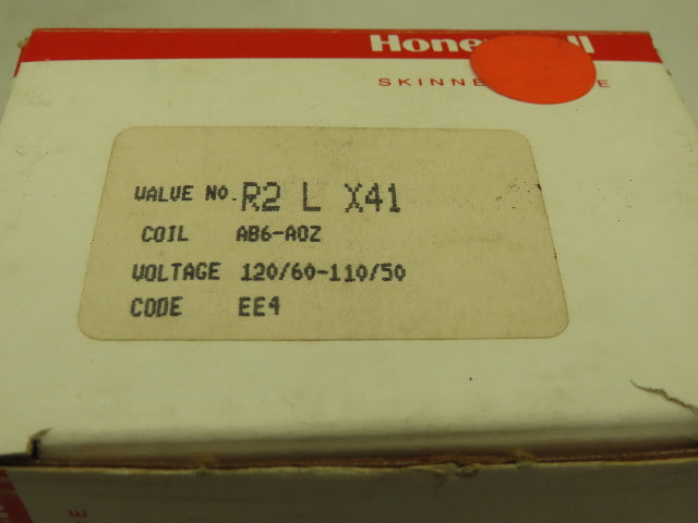Honeywell Skinner R2LX41 Solenoid Valve 2-Way NC 120V 5-200 PSI 1/4" NPT