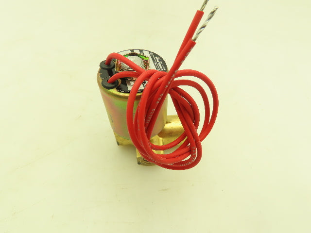 Honeywell Skinner R2HLX57 Solenoid Valve 2-Way NC 120V 5-600 PSI 1/4" NPT