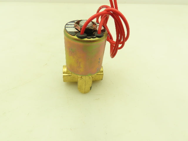 Honeywell Skinner R2HLX57 Solenoid Valve 2-Way NC 120V 5-600 PSI 1/4" NPT