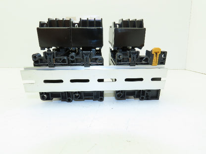 Fuji Electric SC-03/G DIN Rail Contactor 3P 1NO 11A 600V 3PH 24VDC Coil Lot of 3