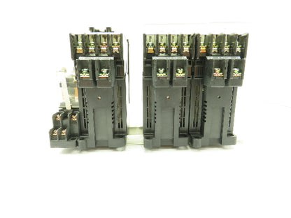 Fuji Electric SC-03/G DIN Rail Contactor 3P 1NO 11A 600V 3PH 24VDC Coil Lot of 3