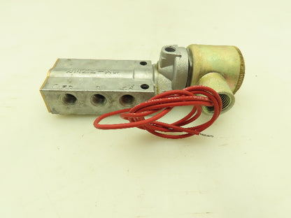 Honeywell Skinner XH935LX50 Solenoid Valve 5 Port/2 Pos 120V 30-150 PSI 1/4" NPT
