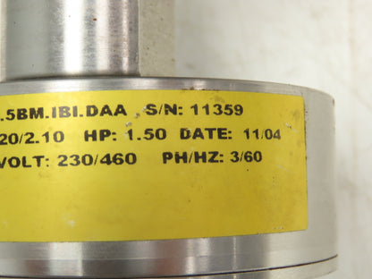 Interroll 165E 1.5hp MDR Motorized Drive Roller 15.75"X 6.5" 230-480v 3ph 76fpm