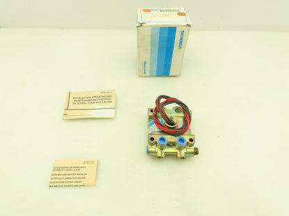 Honeywell Skinner V933LB2050 Solenoid Valve 4-Way NC 120V 50 PSI 1/4" NPT