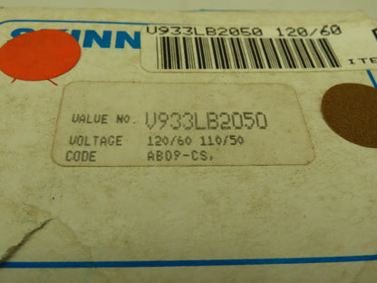 Honeywell Skinner V933LB2050 Solenoid Valve 4-Way NC 120V 50 PSI 1/4" NPT