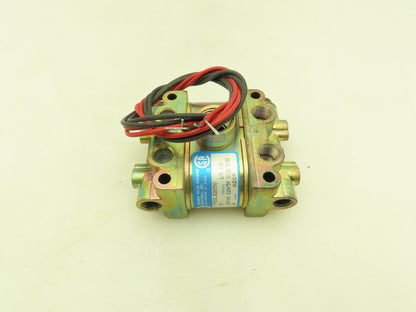 Honeywell Skinner V933LB2050 Solenoid Valve 4-Way NC 120V 50 PSI 1/4" NPT
