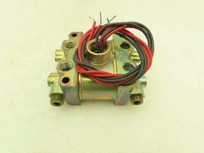 Honeywell Skinner V933LB2050 Solenoid Valve 4-Way NC 120V 50 PSI 1/4" NPT