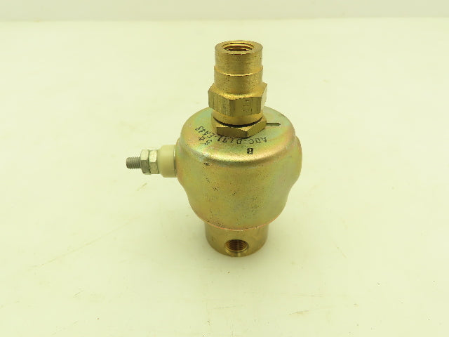 Honeywell Skinner C3C290 Brass Solenoid Valve 1/8"NPT 3 Way NC 24VDC Coil 175PSI