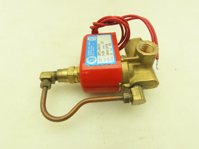 Honeywell Skinner 2RP1LBG2150 Solenoid Valve 2-Way NO 120V 5-150 PSI 1/4" NPT