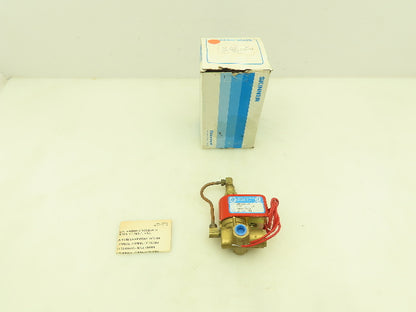 Honeywell Skinner 2RP1LBG2150 Solenoid Valve 2-Way NO 120V 5-150 PSI 1/4" NPT