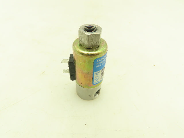 Honeywell Skinner B13MXX50 Solenoid Valve 3-Way NC 12VDC 150 PSI 1/8" NPT Oxygen