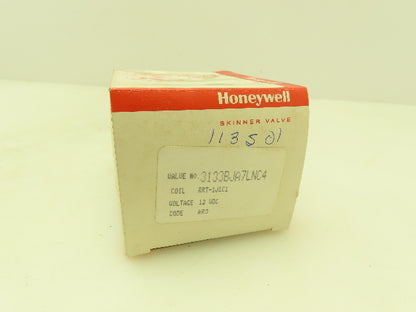 Honeywell Skinner 3133BJA7LNC4 Solenoid Valve Manifold 3-Way 12VDC 35PSI 1/4"NPT