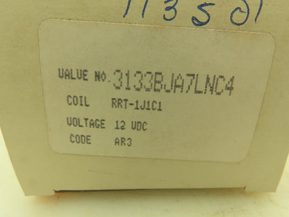 Honeywell Skinner 3133BJA7LNC4 Solenoid Valve Manifold 3-Way 12VDC 35PSI 1/4"NPT