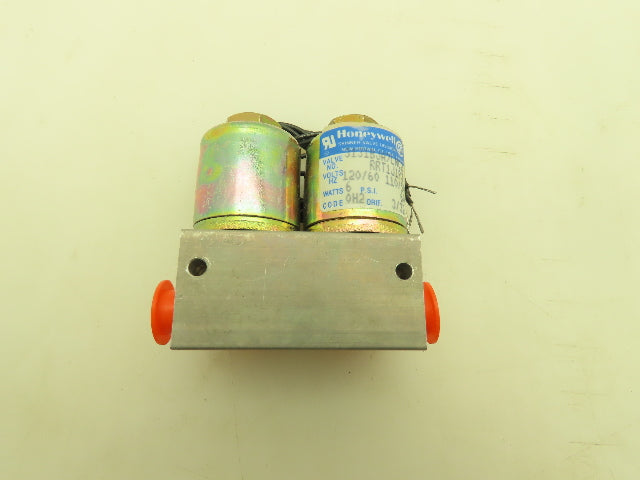 Honeywell Skinner 3131BJA7LNC2 Solenoid 2-Valve Manifold 3-Way 120V 60PSI 1/4NPT