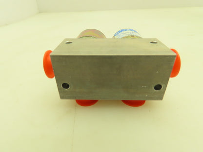 Honeywell Skinner 3131BJA7LNC2 Solenoid 2-Valve Manifold 3-Way 120V 60PSI 1/4NPT