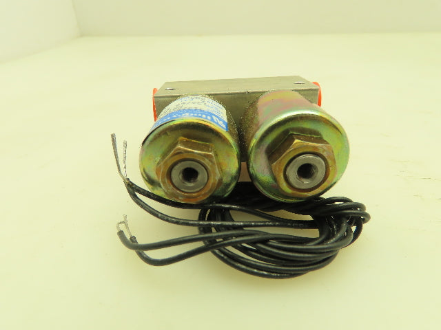 Honeywell Skinner 3131BJA7LNC2 Solenoid 2-Valve Manifold 3-Way 120V 60PSI 1/4NPT