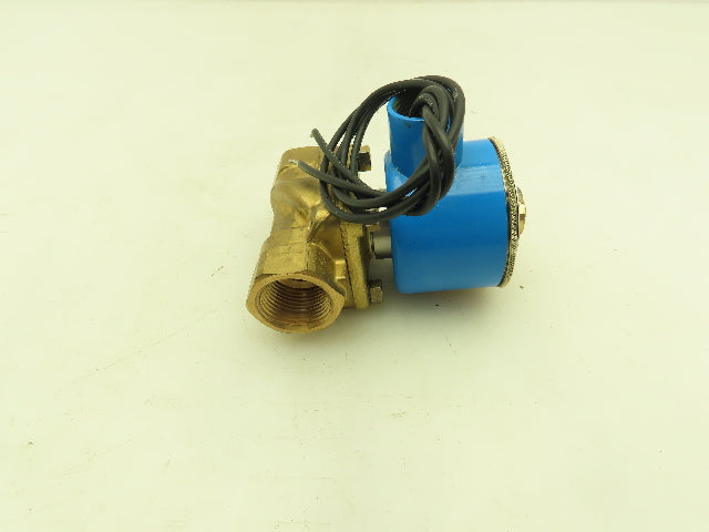 Honeywell Skinner 706X7D1A Brass Solenoid Valve 2-Way NC 120V 150 PSI 3/4" NPT