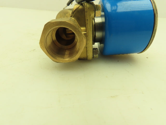 Honeywell Skinner 706X7D1A Brass Solenoid Valve 2-Way NC 120V 150 PSI 3/4" NPT